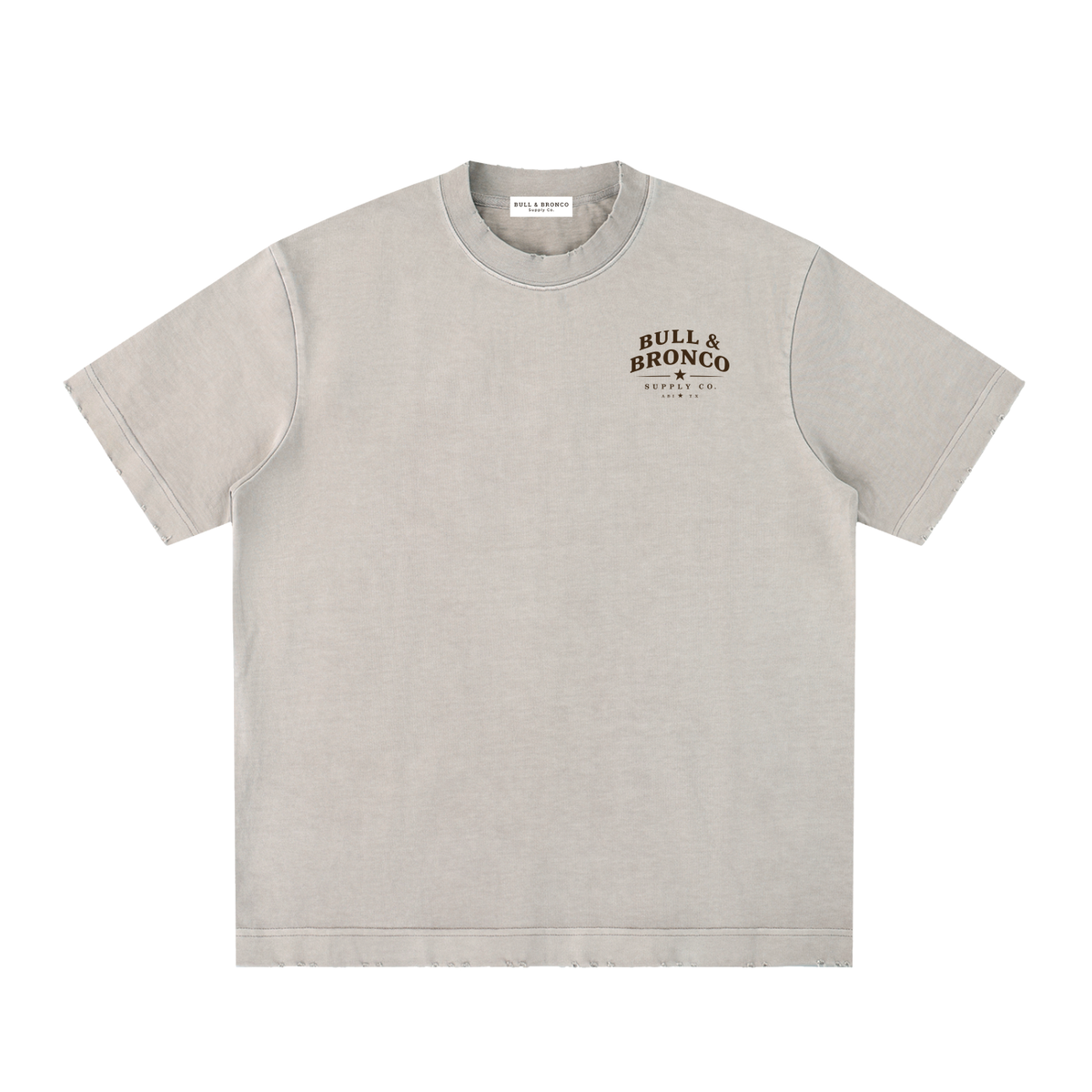 Bull & Bronco Heavyweight Quittin' Time Tee