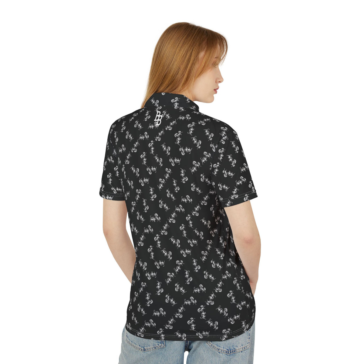 The Bull & Bronco Casual Golf Polo - Nightfall