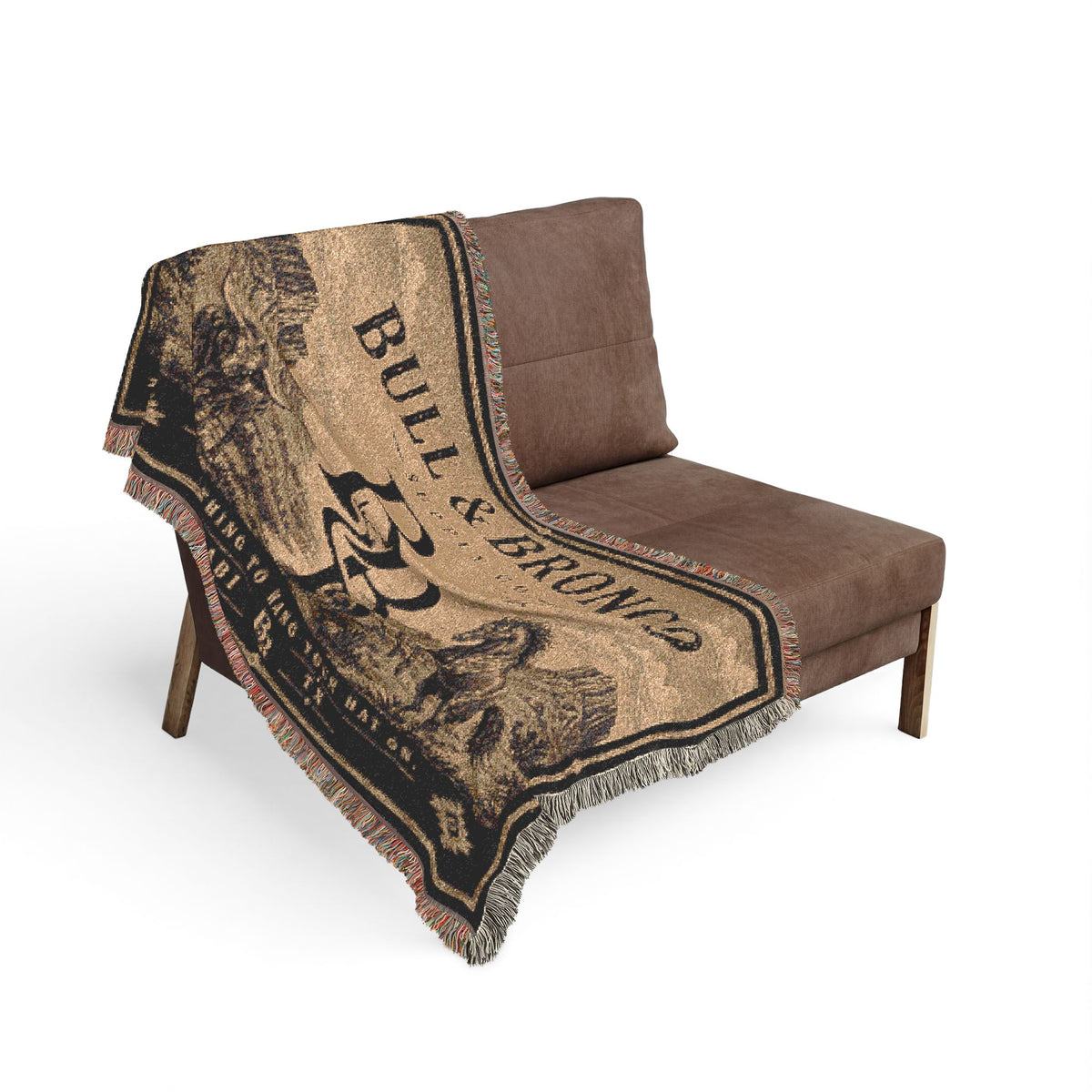 Bull & Bronco High Country Woven Blanket