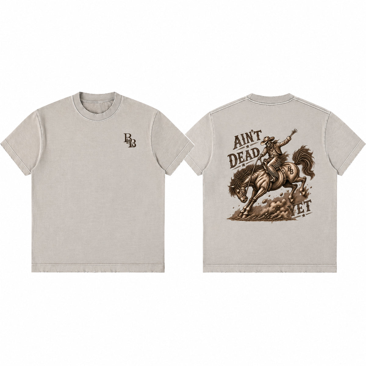 Bull & Bronco Heavyweight Ain't Dead Yet Graphic Tee
