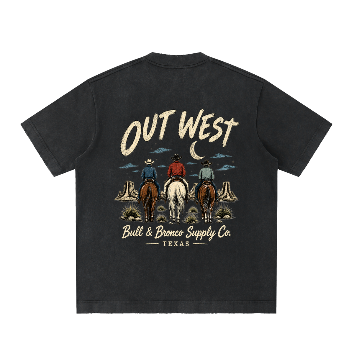 Bull & Bronco ~Limited Edition~ Out West Graphic Tee