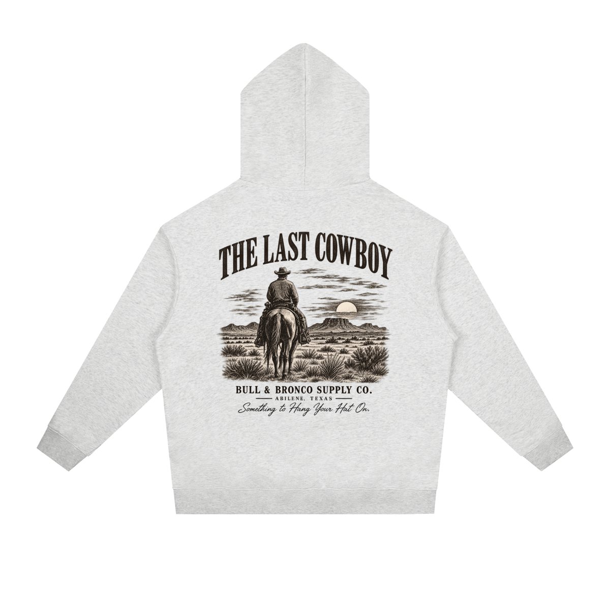 Essential Oversized Last Cowboy Hoodie