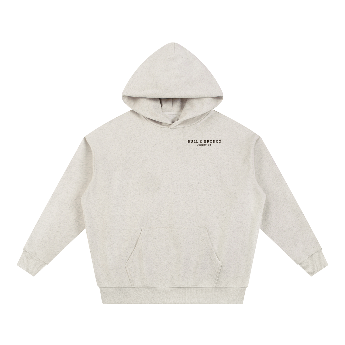 Bull & Bronco Heavyweight Logo Hoodie