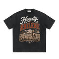 Bull & Bronco Heavyweight Howdy From Abilene Tee