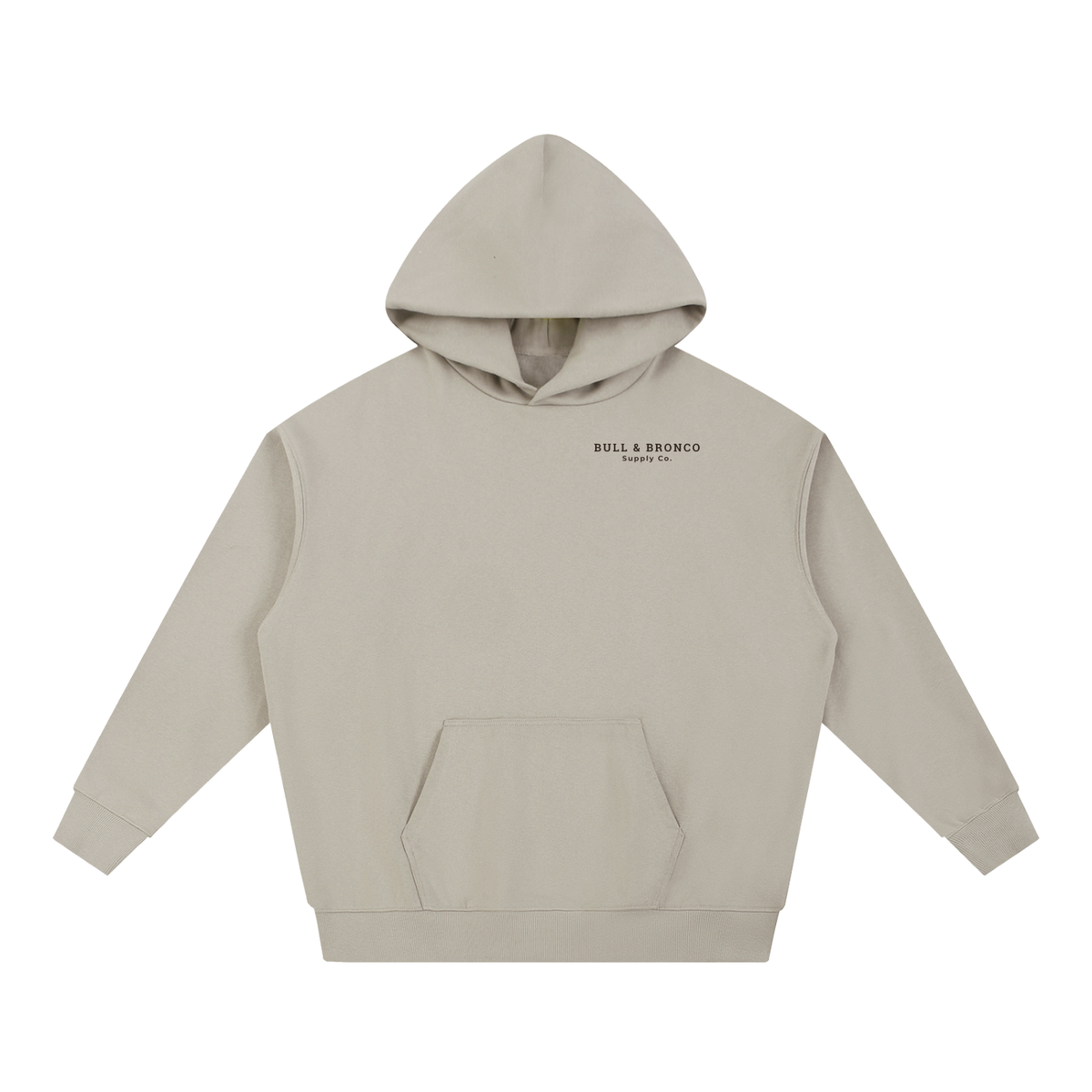 Bull & Bronco Heavyweight Logo Hoodie