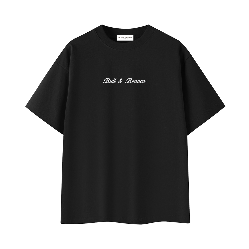 B&B Embroidered Cotton Tee