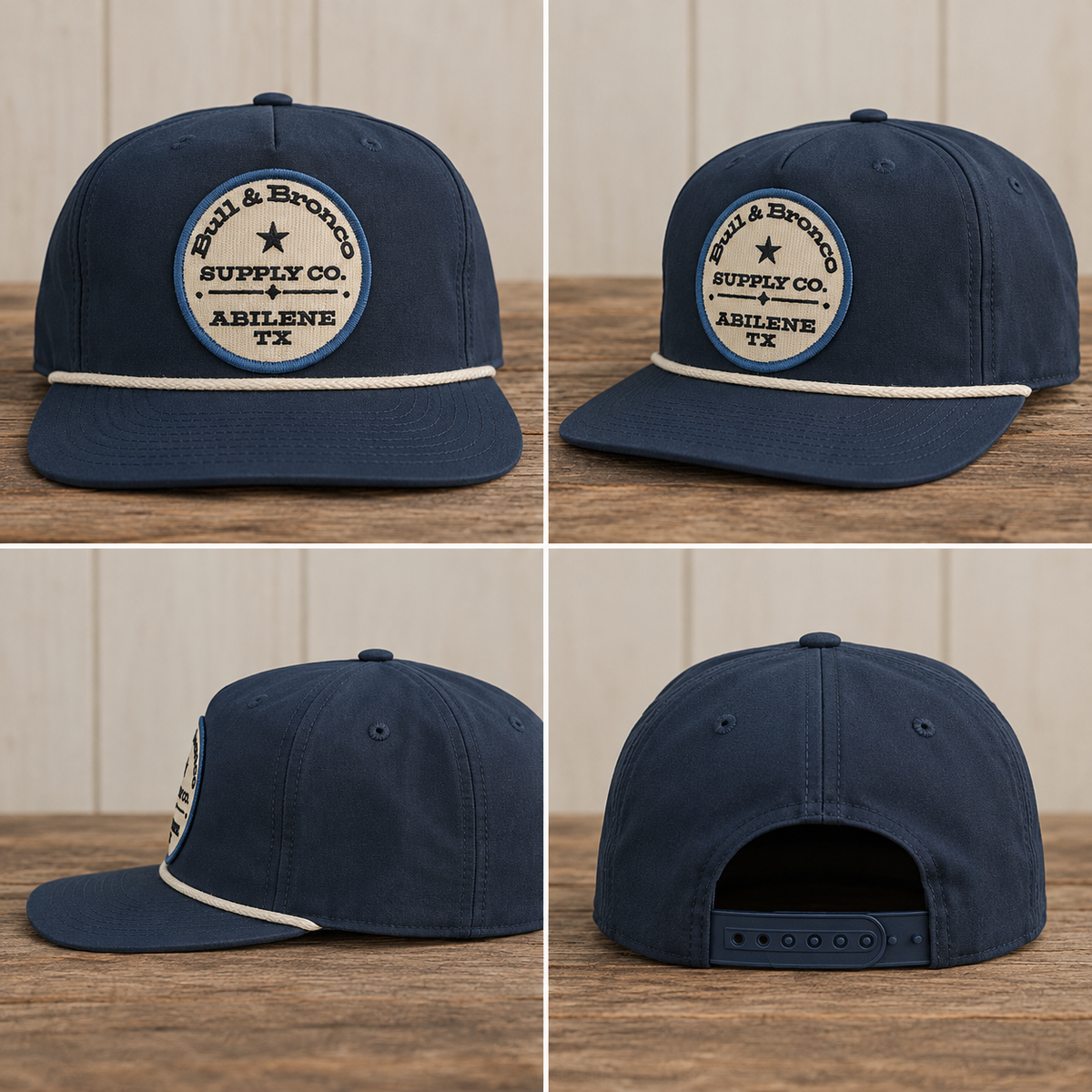 Bull & Bronco Richardson 256 UMPQUA Snapback - Navy