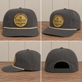 Bull & Bronco Richardson 256 UMPQUA Snapback - Brown w/ Gold Patch