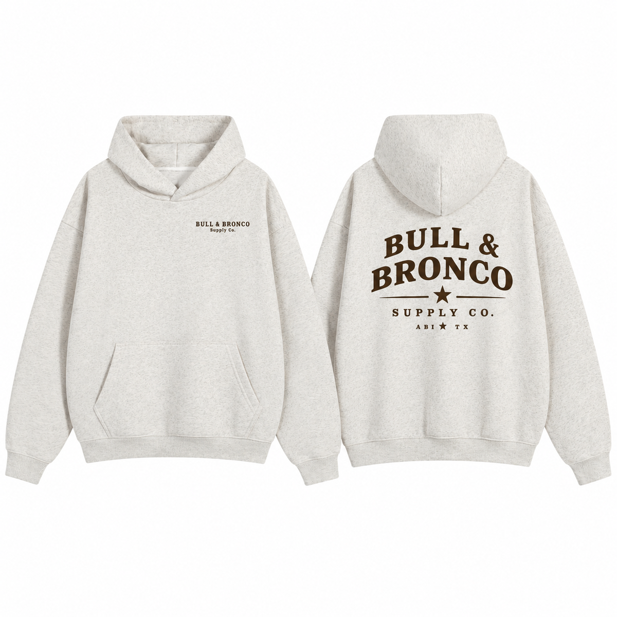 Bull & Bronco Heavyweight Stockyard Hoodie
